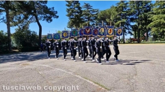 Il giuramento del 24esimo corso allievi marescialli dell'aeronautica