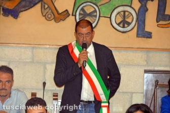 Tarquinia - Il sindaco Alessandro Giulivi-durante-il-giuramento