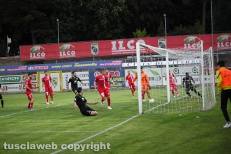 Sport - Calcio - La Viterbese vince la Coppa Italia - Il gol della vittoria