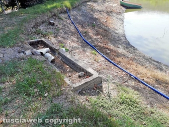 Bomarzo - Uomo trovato morto in un laghetto