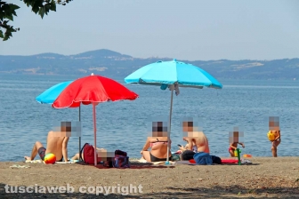Il lungolago di Bolsena