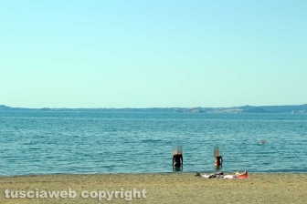 Il lungolago di Bolsena