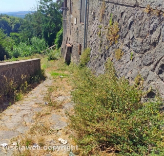 Il lastricato di Roccalvecce
