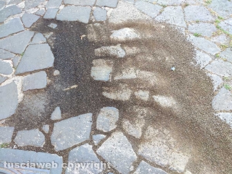 Il lastricato di Roccalvecce