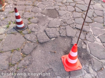Il lastricato di Roccalvecce