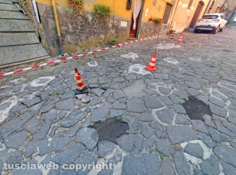 Il lastricato di Roccalvecce