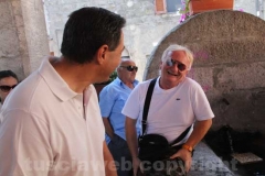 L\'inaugurazione del lavatoio