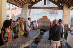 L\'inaugurazione del lavatoio