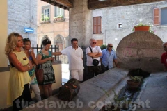 L\'inaugurazione del lavatoio