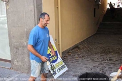 Il sottopasso in via Emilio Bianchi ripulito