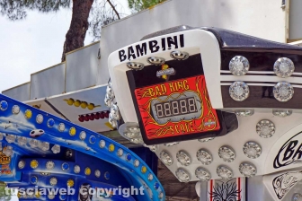 Il leccio caduto sul parco dei bambini