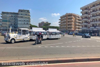 Tarquinia - Il lido a Ferragosto