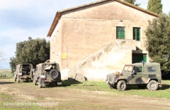 Il luogo dello schianto dell\'elicottero Ab 206