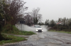 Il maltempo nella Tuscia