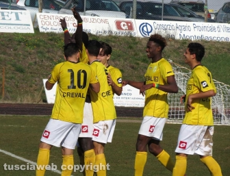 Il match Montefiascone-Pescatori Ostia