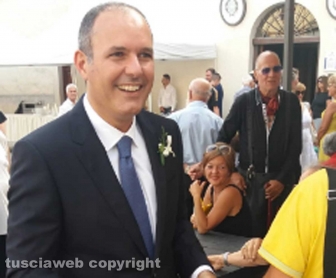 Il matrimonio del sindaco Sergio Caci