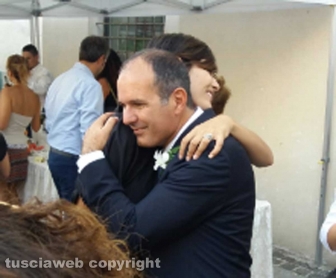 Il matrimonio del sindaco Sergio Caci