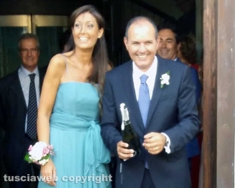 Il matrimonio del sindaco Sergio Caci
