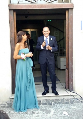 Il matrimonio del sindaco Sergio Caci