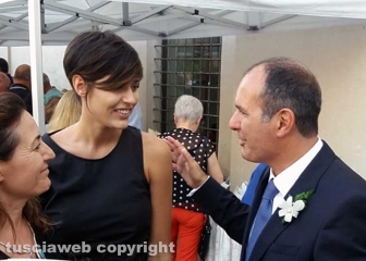 Il matrimonio del sindaco Sergio Caci
