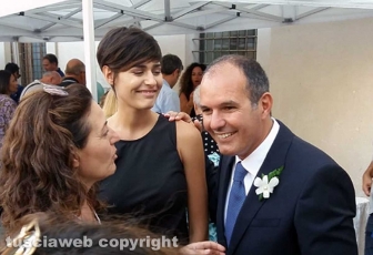 Il matrimonio del sindaco Sergio Caci