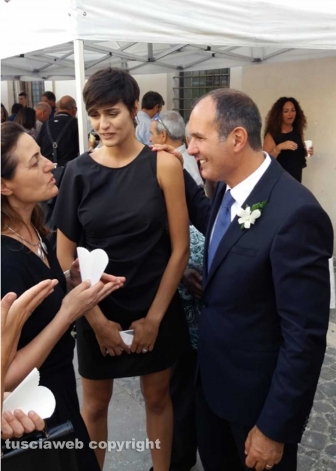 Il matrimonio del sindaco Sergio Caci