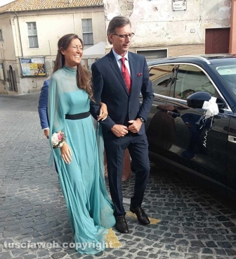 Il matrimonio del sindaco Sergio Caci