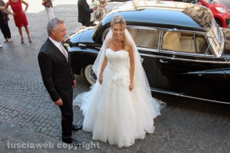 Il matrimonio dell\'assessora Troncarelli con Francesco Taratufolo