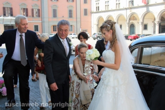 Il matrimonio dell\'assessora Troncarelli con Francesco Taratufolo