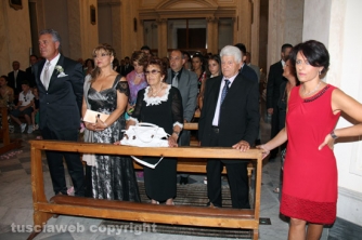 Il matrimonio dell\'assessora Troncarelli con Francesco Taratufolo