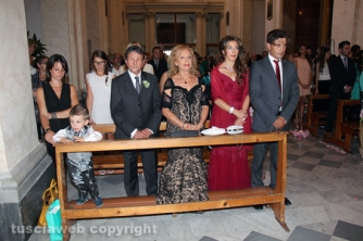 Il matrimonio dell\'assessora Troncarelli con Francesco Taratufolo