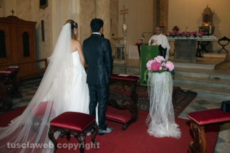 Il matrimonio dell\'assessora Troncarelli con Francesco Taratufolo