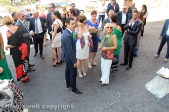 Il matrimonio dell\'assessora Troncarelli con Francesco Taratufolo