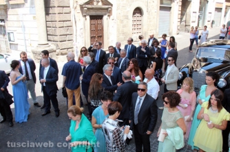 Il matrimonio dell\'assessora Troncarelli con Francesco Taratufolo