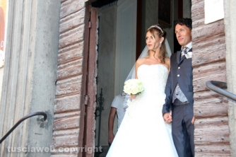 Il matrimonio dell\'assessora Troncarelli con Francesco Taratufolo