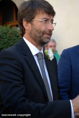 Sutri – Dario Franceschini nel giorno del sì – Foto Laura Falcinelli