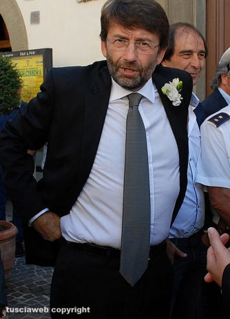 Sutri – Dario Franceschini nel giorno del sì – Foto Laura Falcinelli
