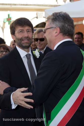 Sutri – Dario Franceschini nel giorno del sì