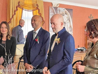 Bolsena - L'unione civile di Giuseppe Ferlicca e Leonardo Grassini