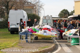 Viterbo - Il mercato del sabato al Carmine
