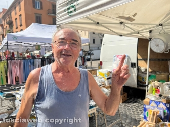 Viterbo - Il mercato del sabato torna a piazza della Rocca -Angelo Lamagna