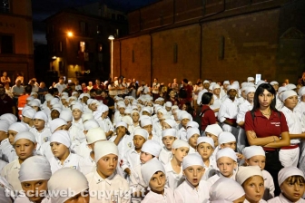Trasporto di Eterna, la minimacchina di Santa Rosa del centro storico - I minifacchini