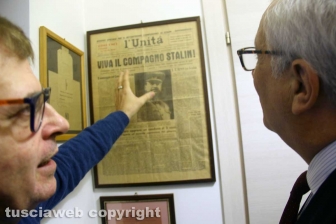 Antonio Tajani nella sede di Tusciaweb