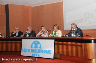 Il ministro Beatrice Lorenzin a Viterbo