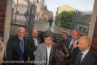 Il ministro della Giustizia Orlando a Viterbo