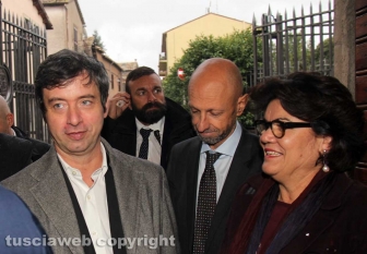 Il ministro della Giustizia Orlando a Viterbo
