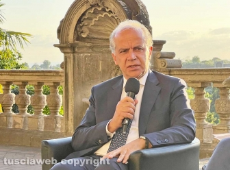 Viterbo - Il ministro dell’Interno Matteo Piantedosi