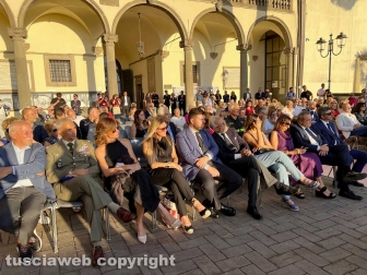 Il ministro dell’Interno Matteo Piantedosi a Viterbo
