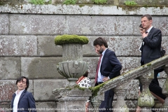 Il ministro Dario Franceschini a Villa Lante
