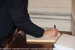 Il ministro Dario Franceschini a Villa Lante